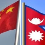 China Nepal Flag