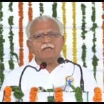 हरियाणा के मुख्यमंत्री मनोहर लाल।