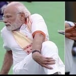 प्रधानमंत्री और राष्ट्रपति ने किया योगा