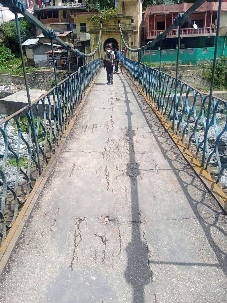 Bad Jhula Pul in Jhulaghat