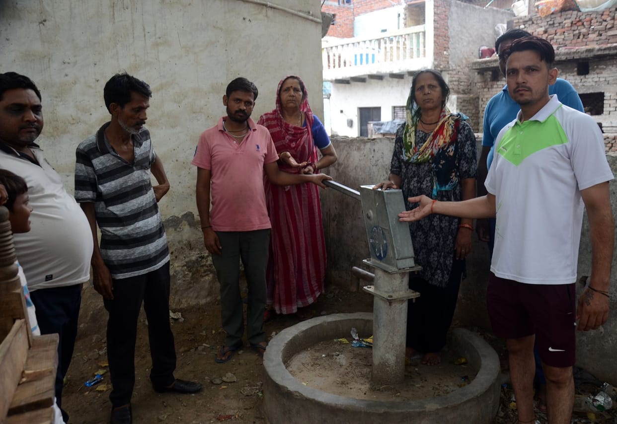 Ten thousand people are drinking dirty water for three years