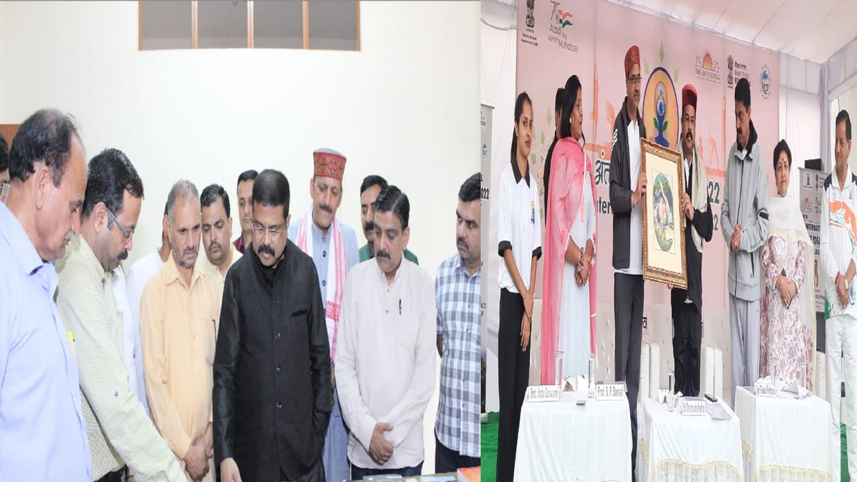 Dharmendra Pradhan said - E-learning will make education easier for poor children, preparing to make yoga education a mandatory part of the curriculum