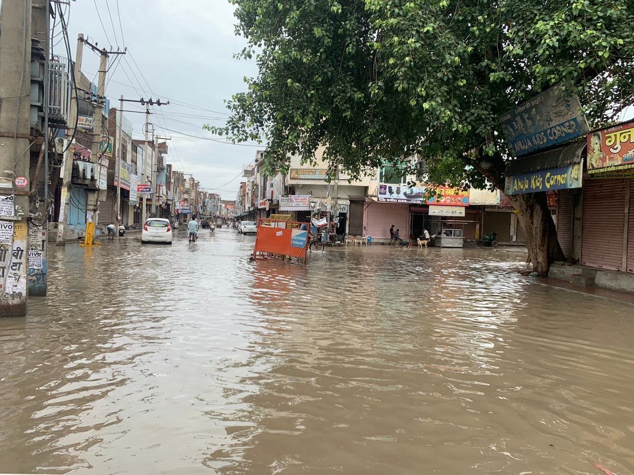 There was no water drainage in Rangoi, tanker and generator fell into the pit, connection cut