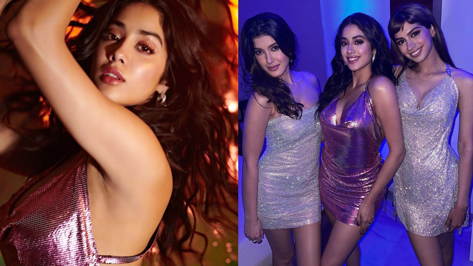 Jhanvi Khushi And Shanaya Kapoor Glamorous Look and hina khan bold look in monokini today celebrity update in 10 pictures