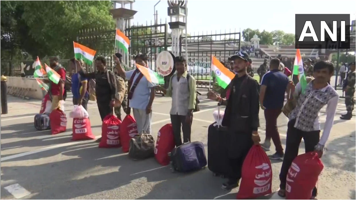 Pakistan released 20 Indian fishermen from the Attari-Wagah border in Amritsar