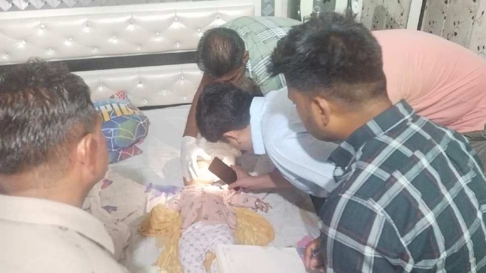 Seven month old girl murdered in Karnal of Haryana