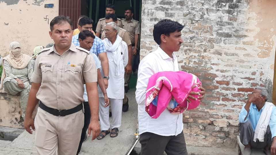 Seven month old girl murdered in Karnal of Haryana