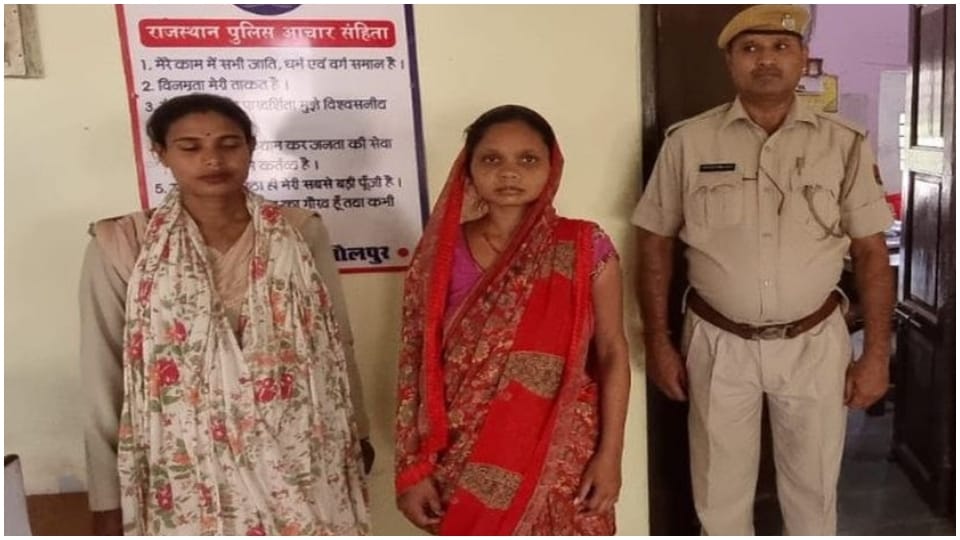 Mother kills 3 month daughter by slamming her on the wall Dholpur Rajasthan 
