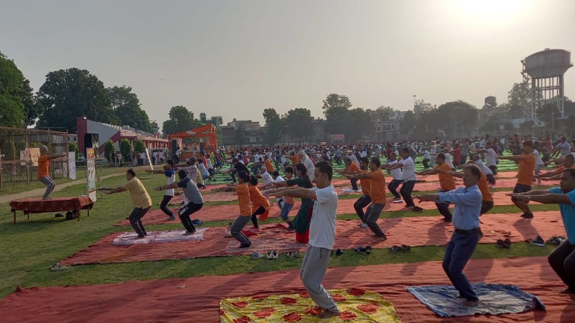 International Yoga Day: Yoga Day celebrated with great enthusiasm in Western UP see photos