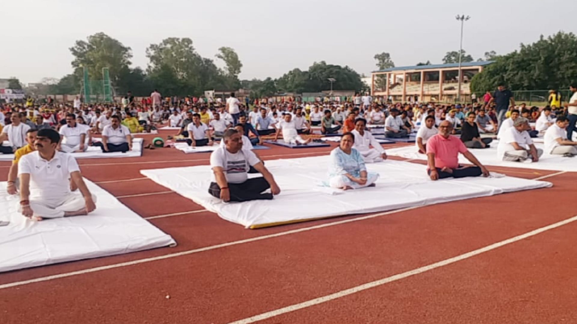 International Yoga Day: Yoga Day celebrated with great enthusiasm in Western UP see photos