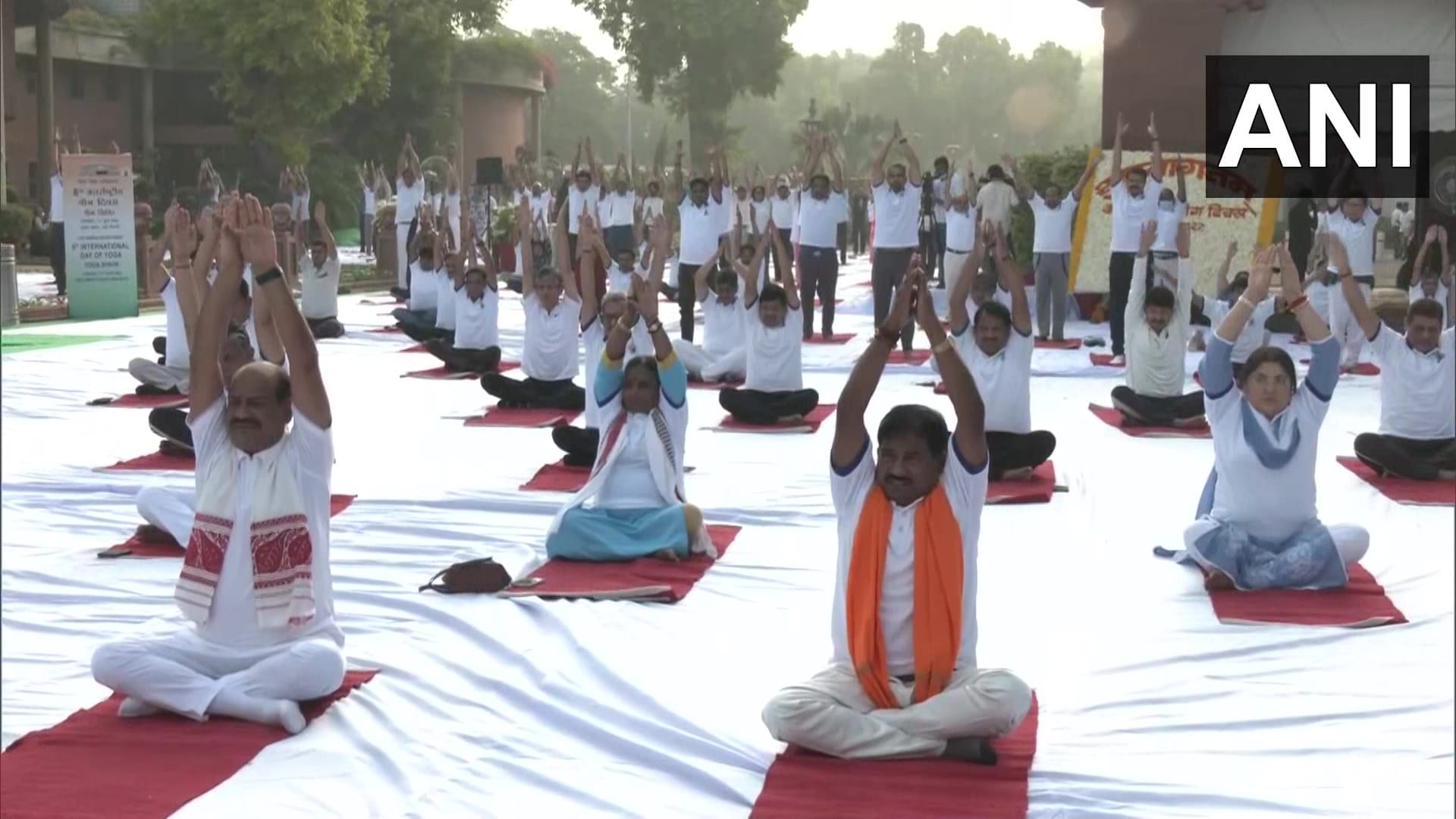 International Yoga Day 2022 celebrated in Delhi see pictures
