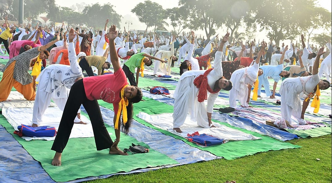 Today five thousand people will do yoga together, Kurukshetra