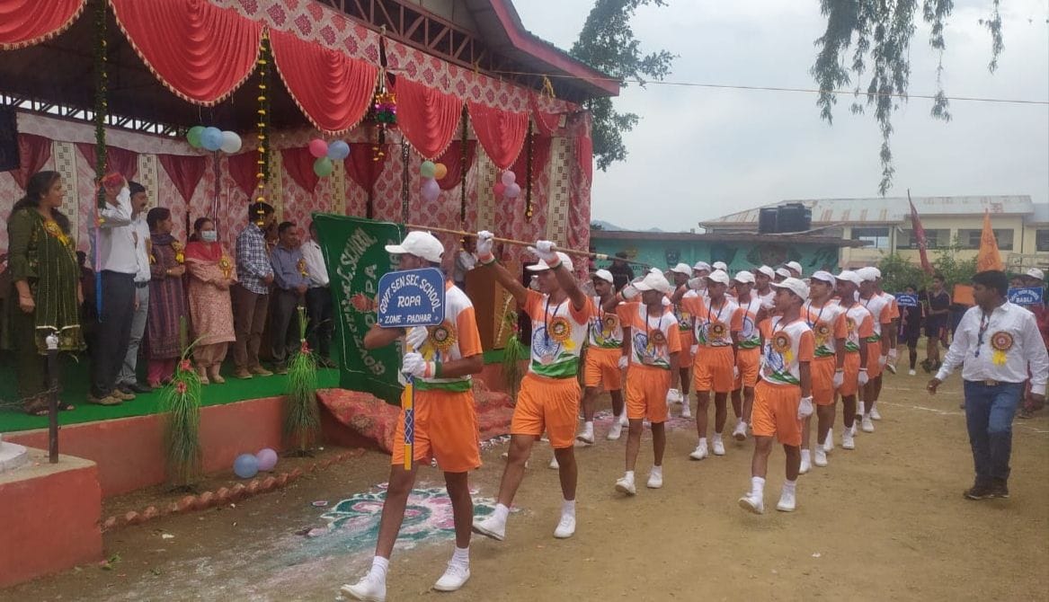 In volleyball, Kufri, Sarani won the matches
