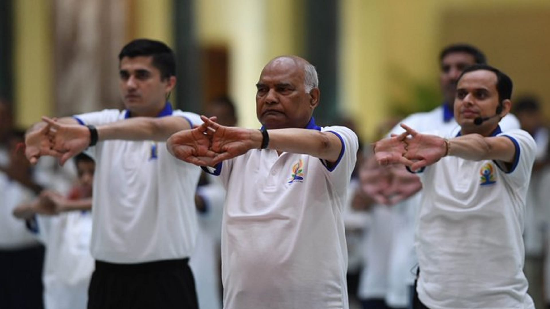 International Yoga Day 2022 celebrated in Delhi see pictures