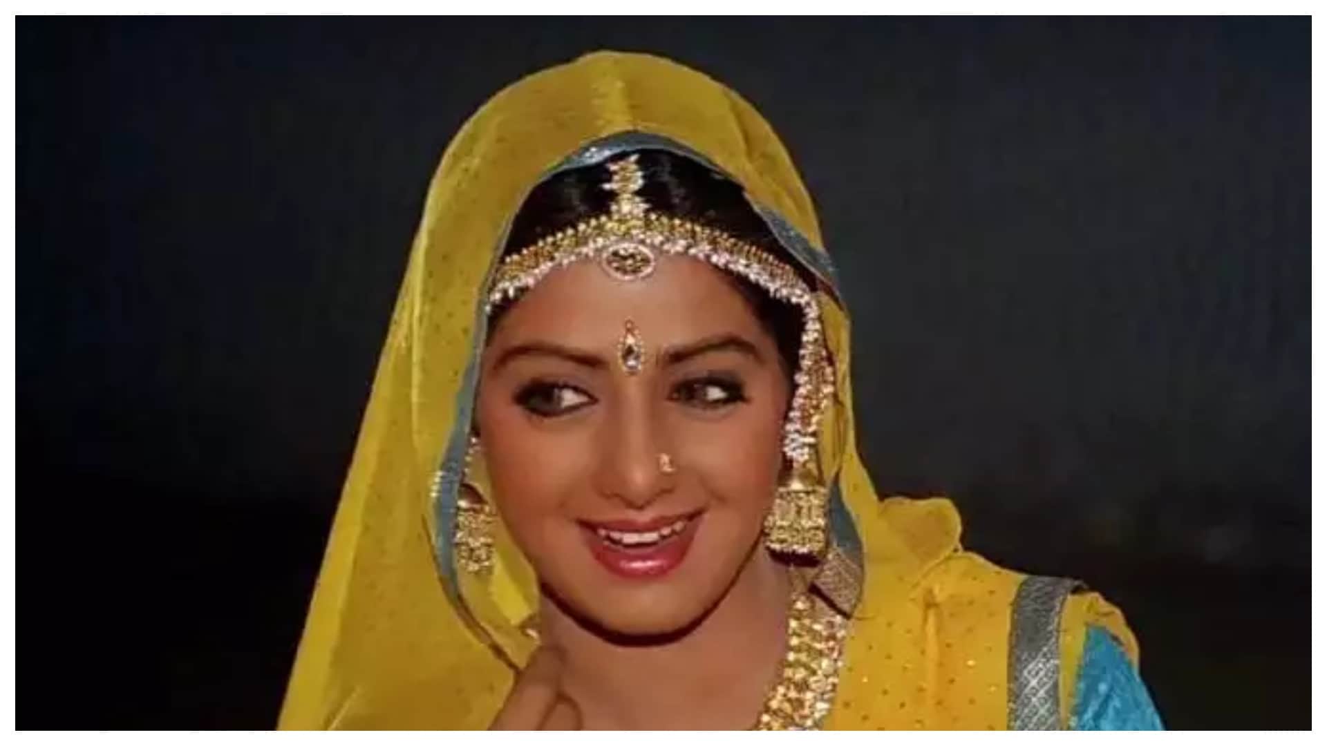 sridevi birth anniversary first female superstar of bollywood actress sridevi life and career unkown facts