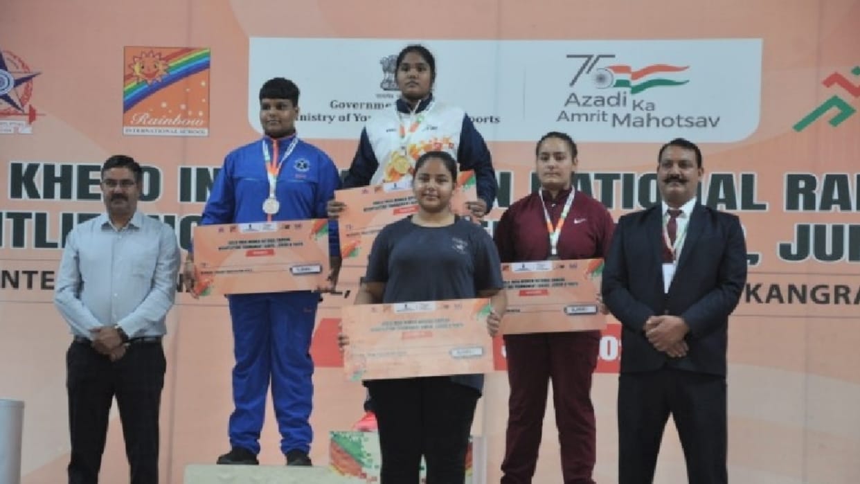 Women's Weightlifting League: Tamil Nadu's K Oviya wins gold, Himachal's Sonakshi gets bronze