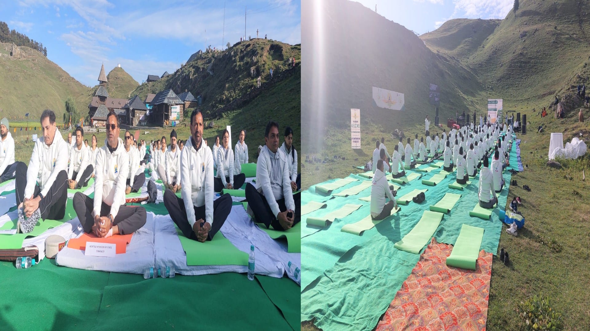 International Yoga Day celebration in himachal pradesh today