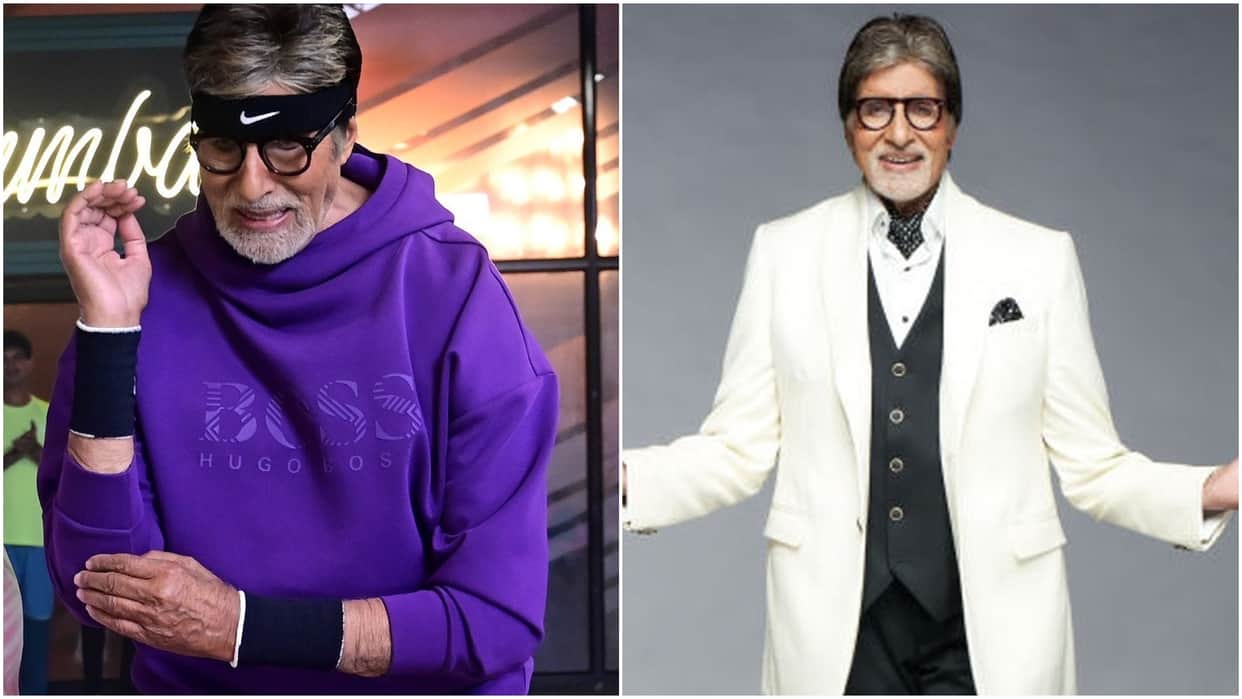Amitabh bachchan posted his photo following the nach punjaban trend from jugjugg jiyo on instagram