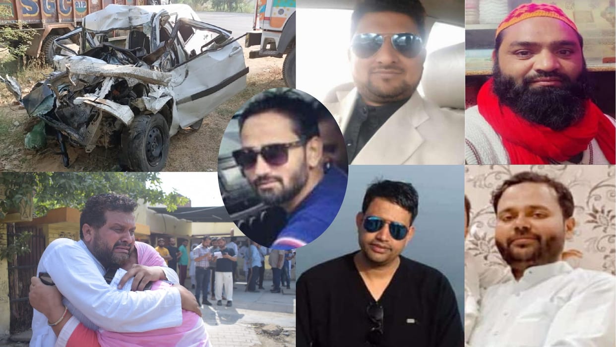 Five friends of Uttarakhand died in a horrific road accident in Bareilly were chirping ten minutes ago, then suddenly forever silent
