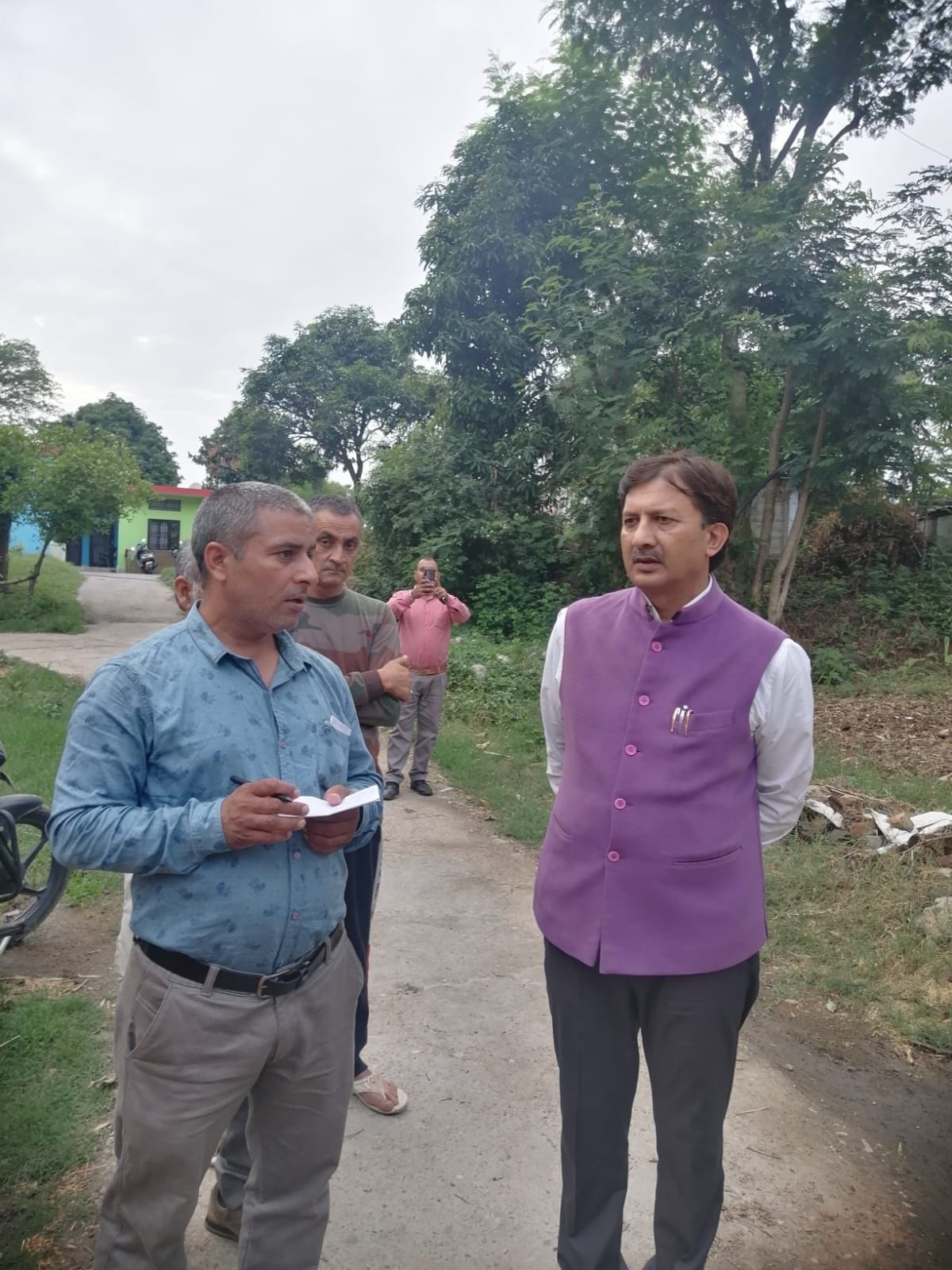 Rajya Sabha MP learned people's problems in Griha Panchayat