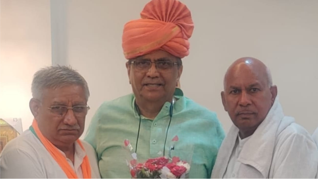 BJP State President OP Dhankhar said that the Congress stronghold collapsed due to the victory of BJP in Jhajjar-Sonipat