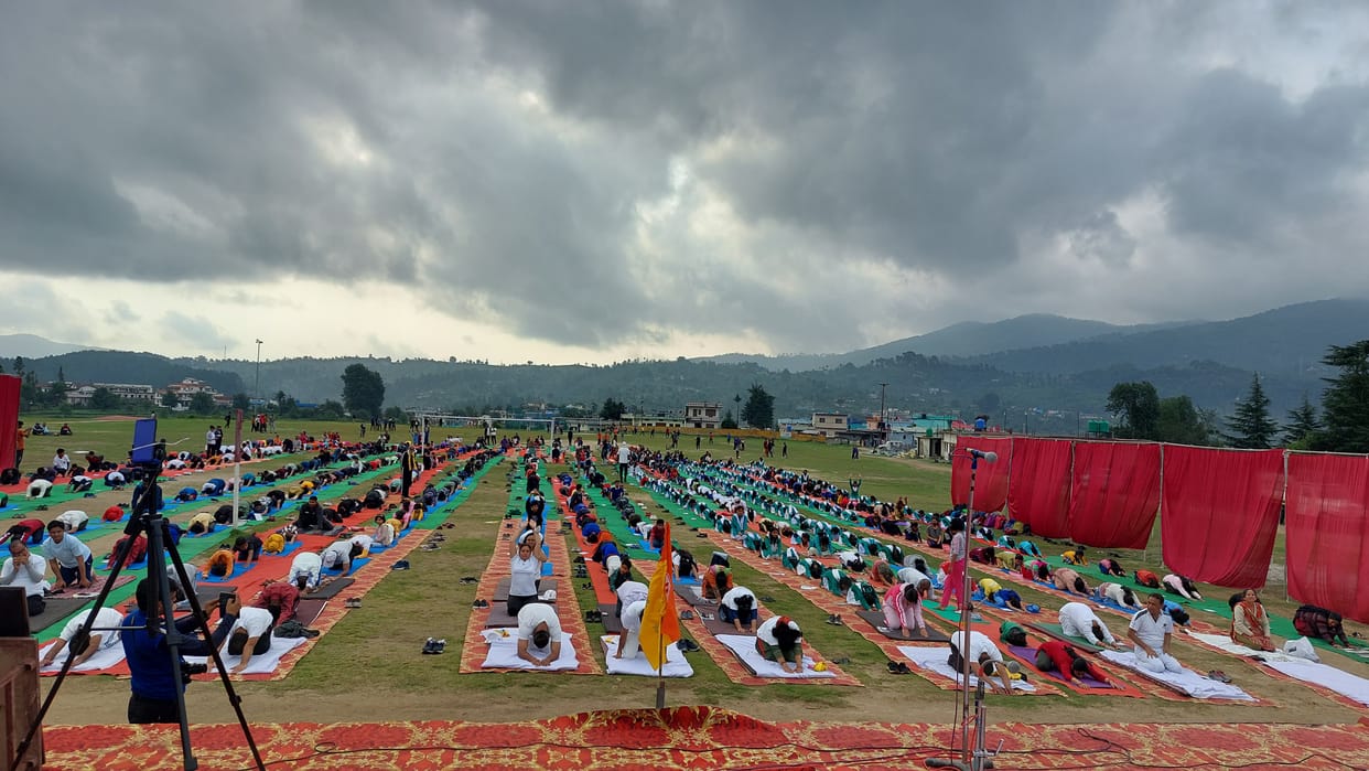 Yoga Day in Champawat
