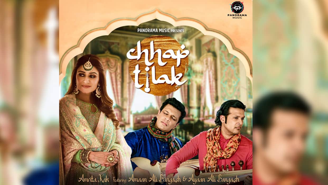 panorama Music recreated Chhap Tilak with Amaan Ayaan Ali Bangash and singer Amrita Kak