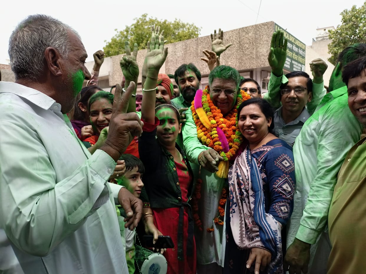 INLD gets chairmanship and Congress has most councilors