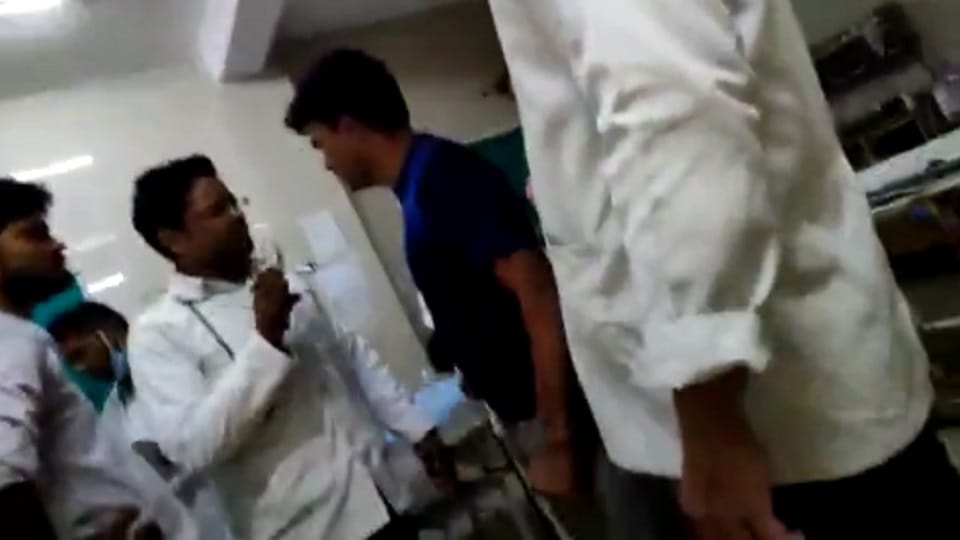 doctors accused of indecency in treatment in sn medical college administration set up investigation