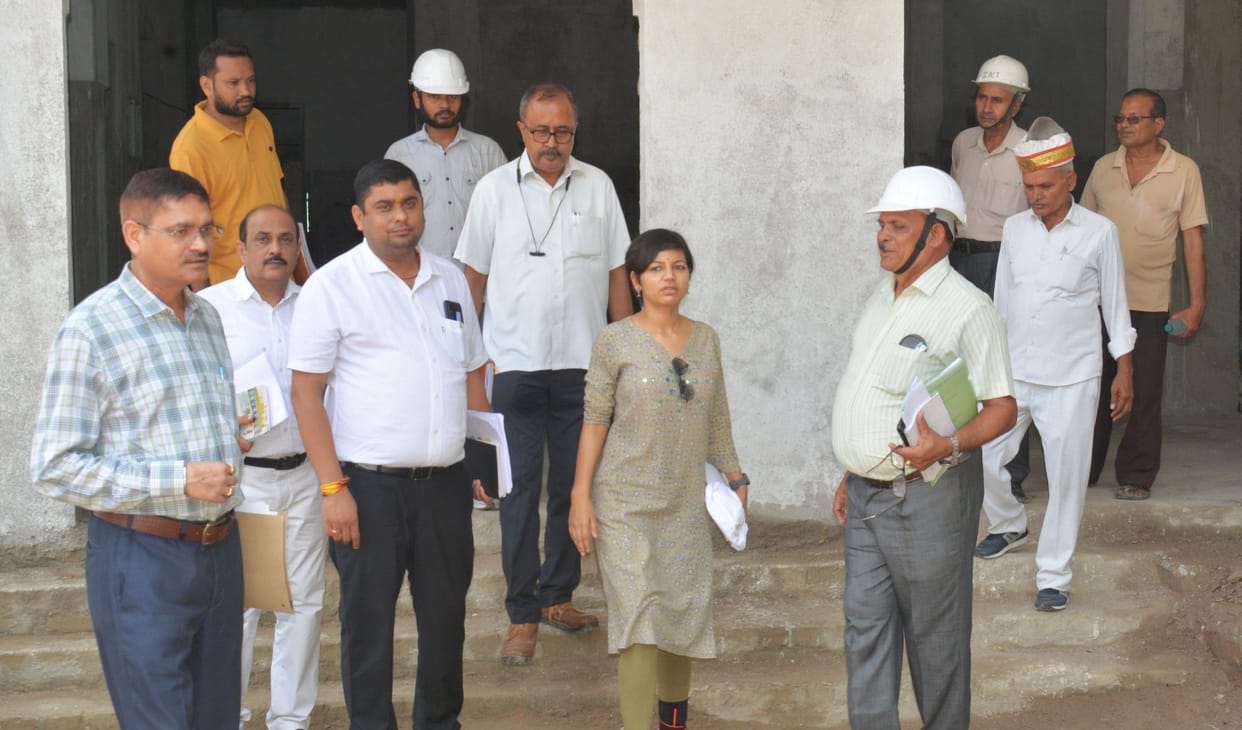 hardoi news,The spices used in the medical college building were sent for examination