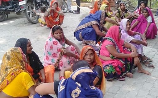 hardoi news,Cyclist farmer dies due to vehicle collision