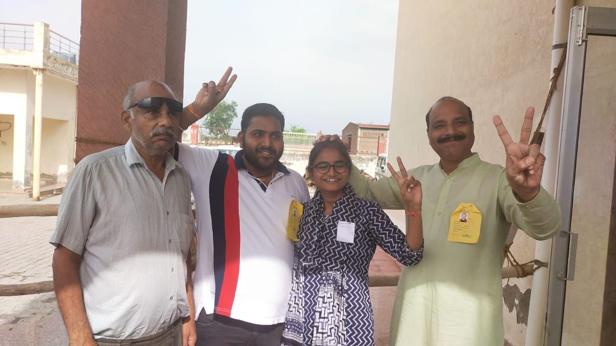 Chaudhar came in the hands of 10 women councilors, there was 56 percent participation in the last election