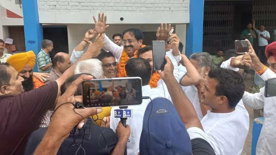 Haryana Municipal Election Results 2022 BJP wins two seats in Kurukshetra and one each for AAP and JJP