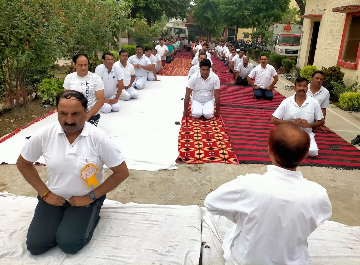 Yoga happened in government and non-government offices and court premises