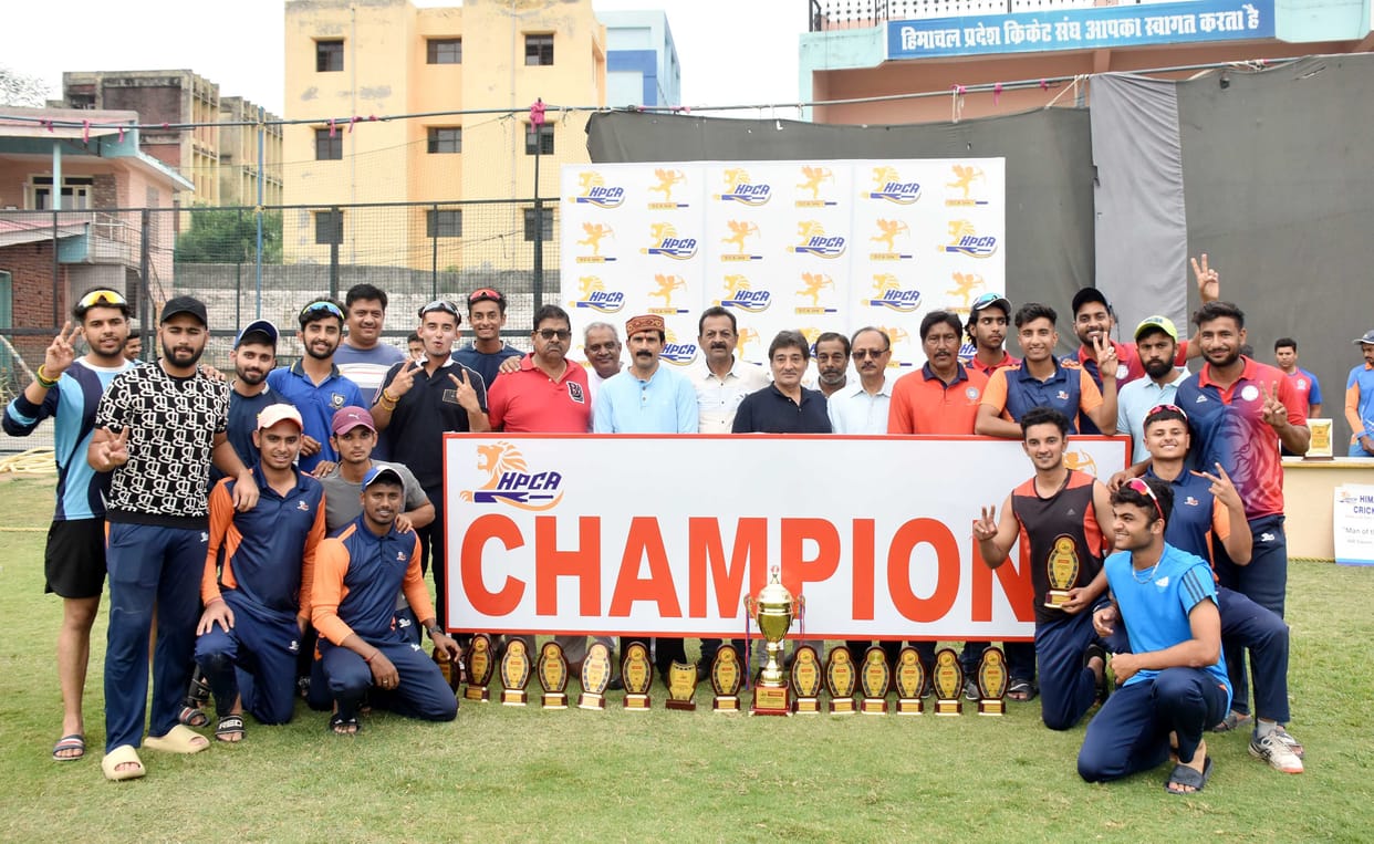 Hamirpur won the Under-25 cricket competition