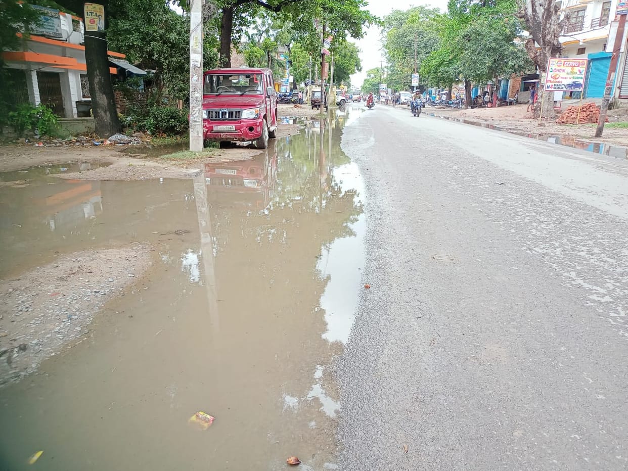 Intermittent rain, relief from heat