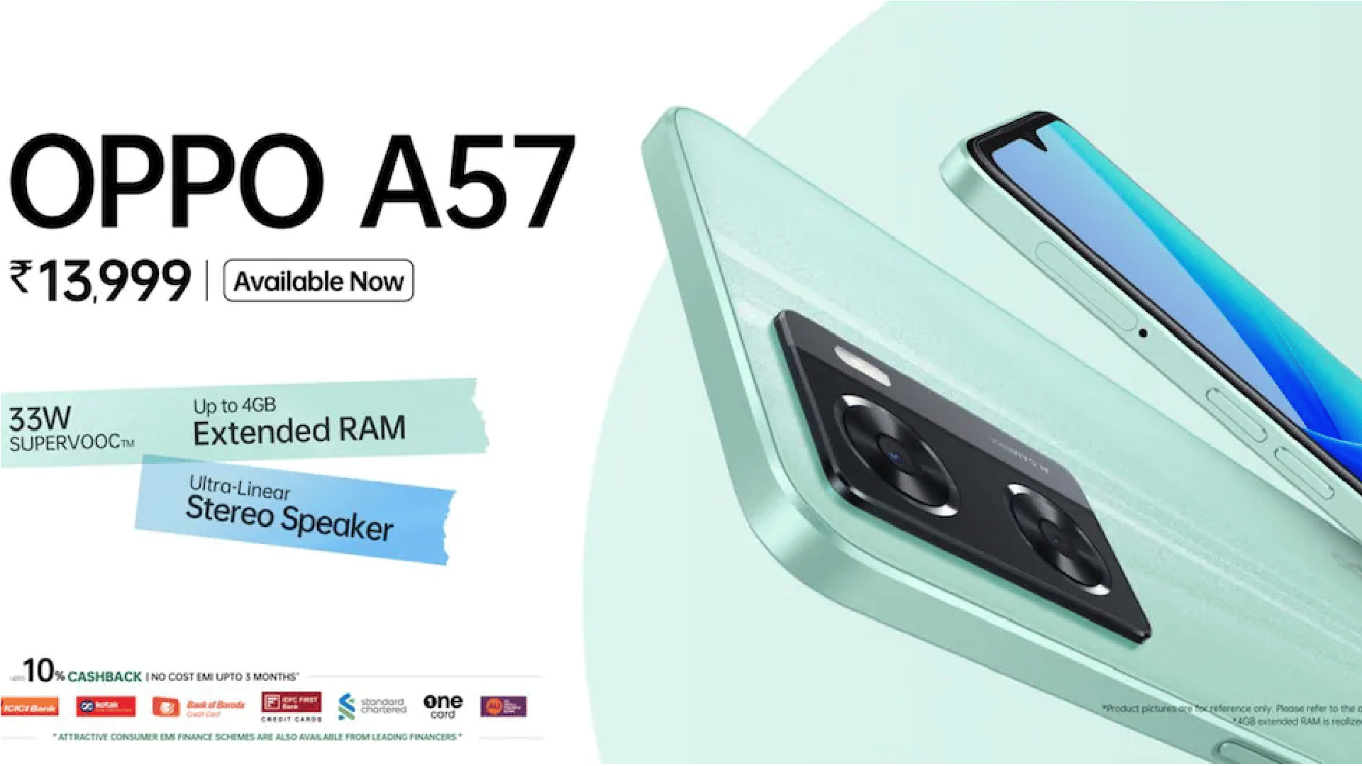Oppo A57 2022 Launched in India With Dual Rear Cameras