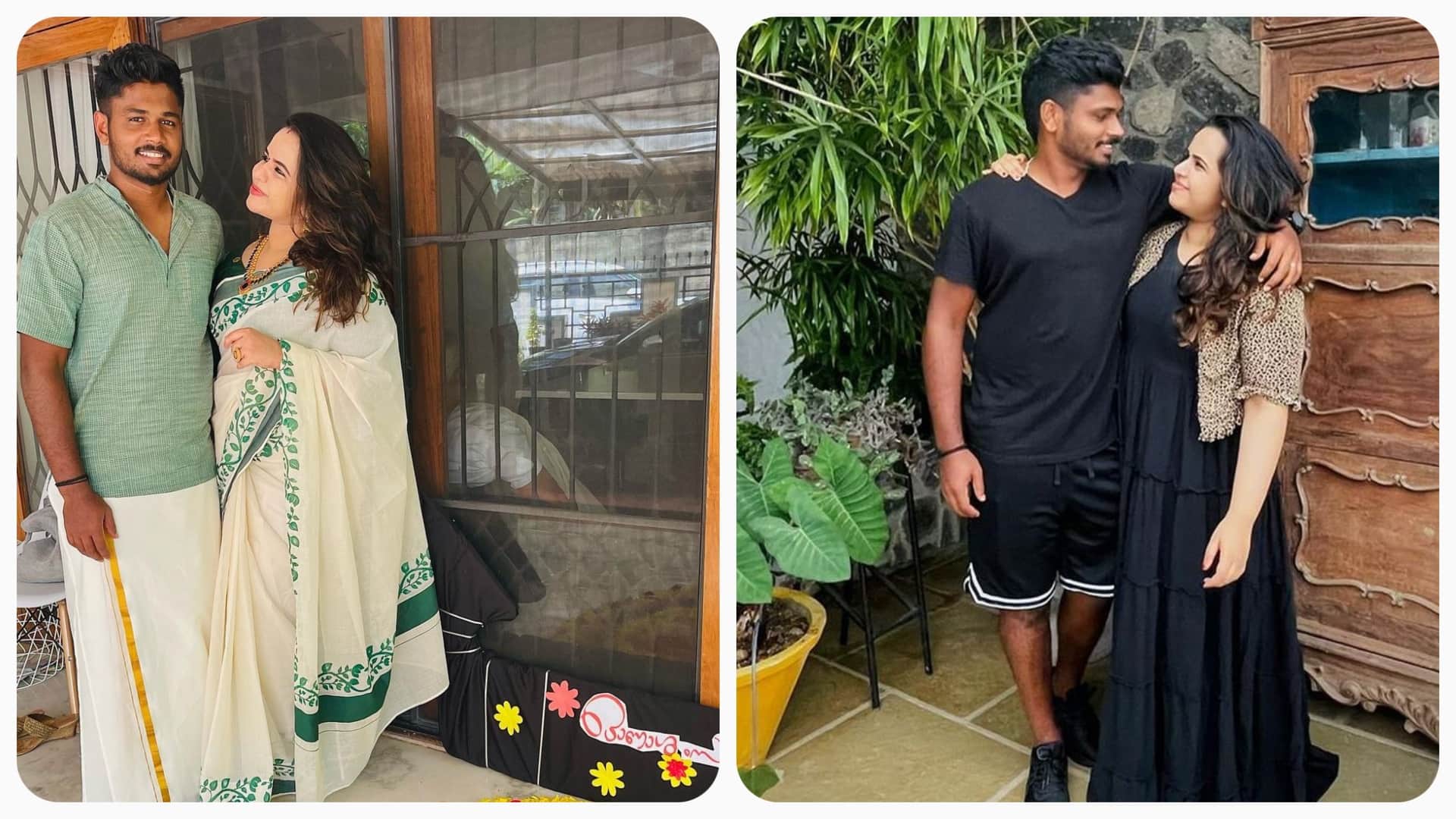 Sanju Samson wife charulatha love story love and dating before marriage with classmate for five years see pictures