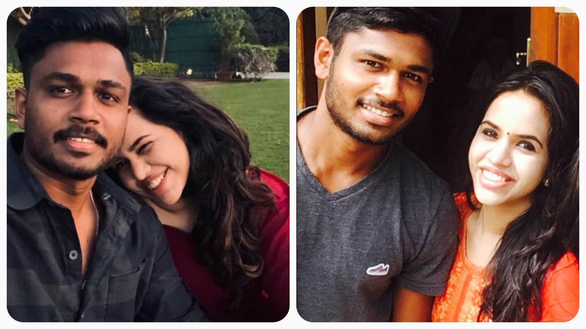 Sanju Samson wife charulatha love story love and dating before marriage with classmate for five years see pictures