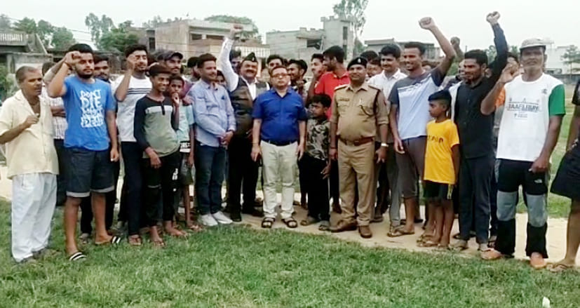 Youth of Bhayla village came out in support of Agneepath scheme