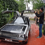 Kashmir based Bilal Ahmed invents Solar Car