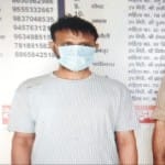 आरोपी गिरफ्तार।