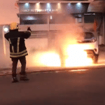Tata Nexon EV Fire Mumbai