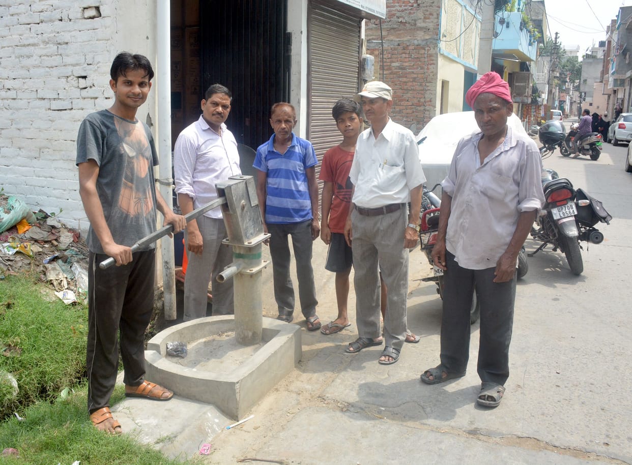 2500 people are drinking dirty water since a year