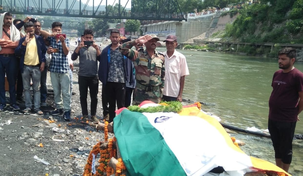 Last Rituals to Army Hawaldar