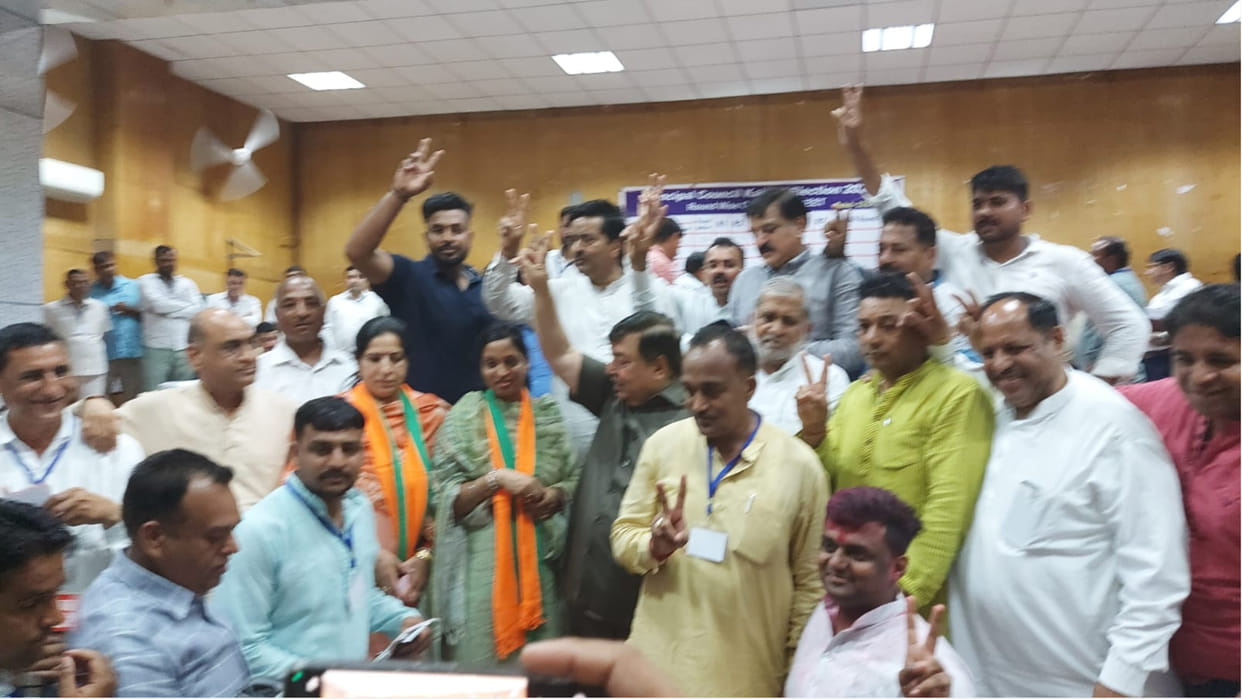 BJP waved the flag, JJP won in Cheeka