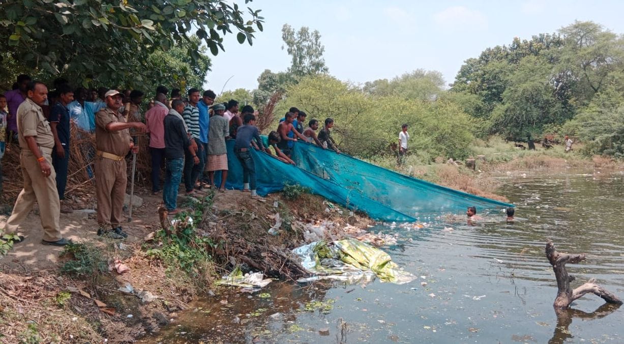 hardoi news,PRD jawan dies due to drowning in pond