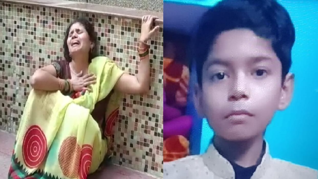 A child dies due to a noose around his neck while jumping rope in North East Delhi s New Usmanpur area