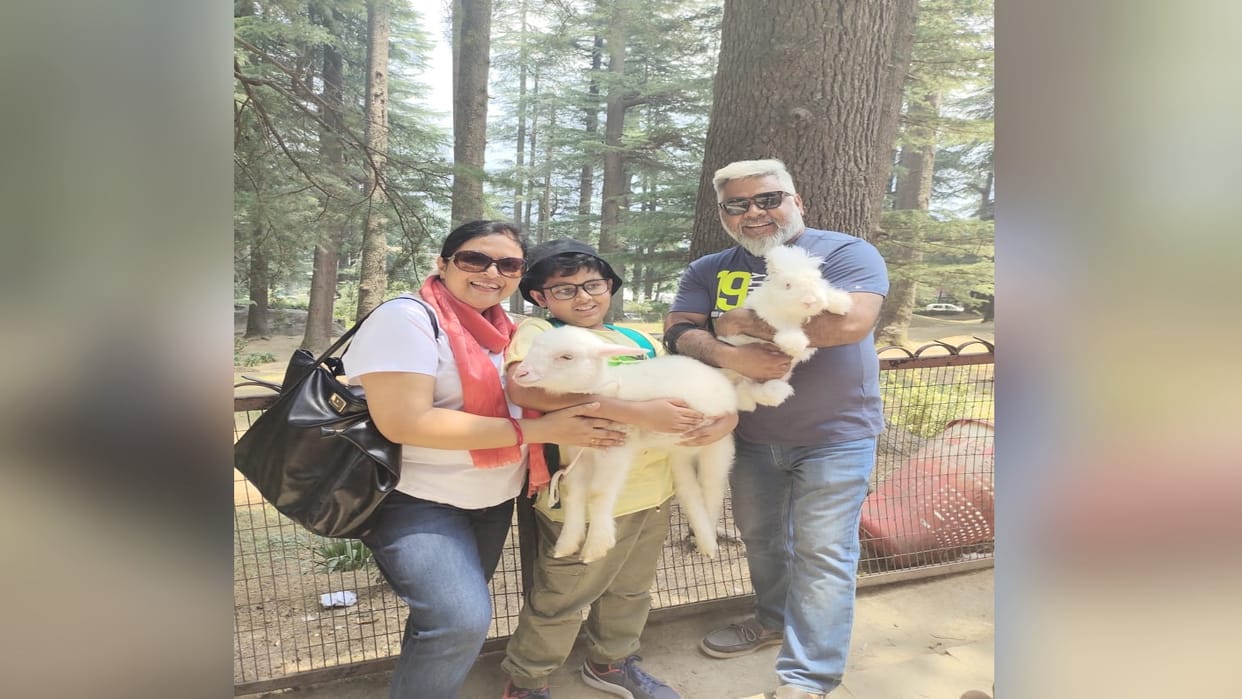 Harish of Shahpur himachal bought one acre land on the moon and gave birthday gift to his wife