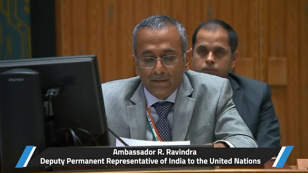 India supported Israel and expressed condolences for the Palestinian people in UNSC